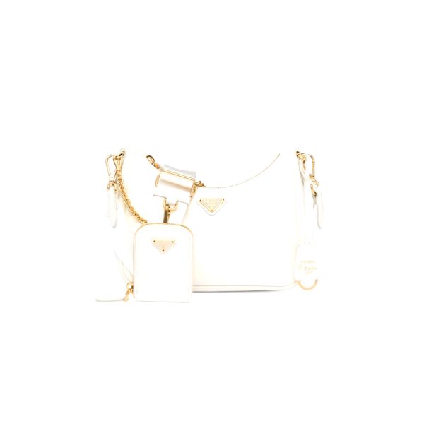 Pra*a re-edition 2005 saffiano leather bag