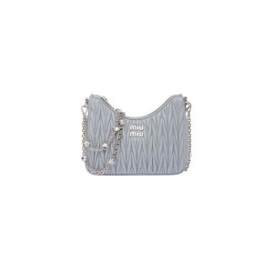 Matelasse nappa leather shoulder bag