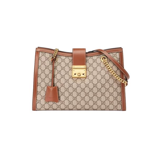 Padlock medium GG shoulder bag