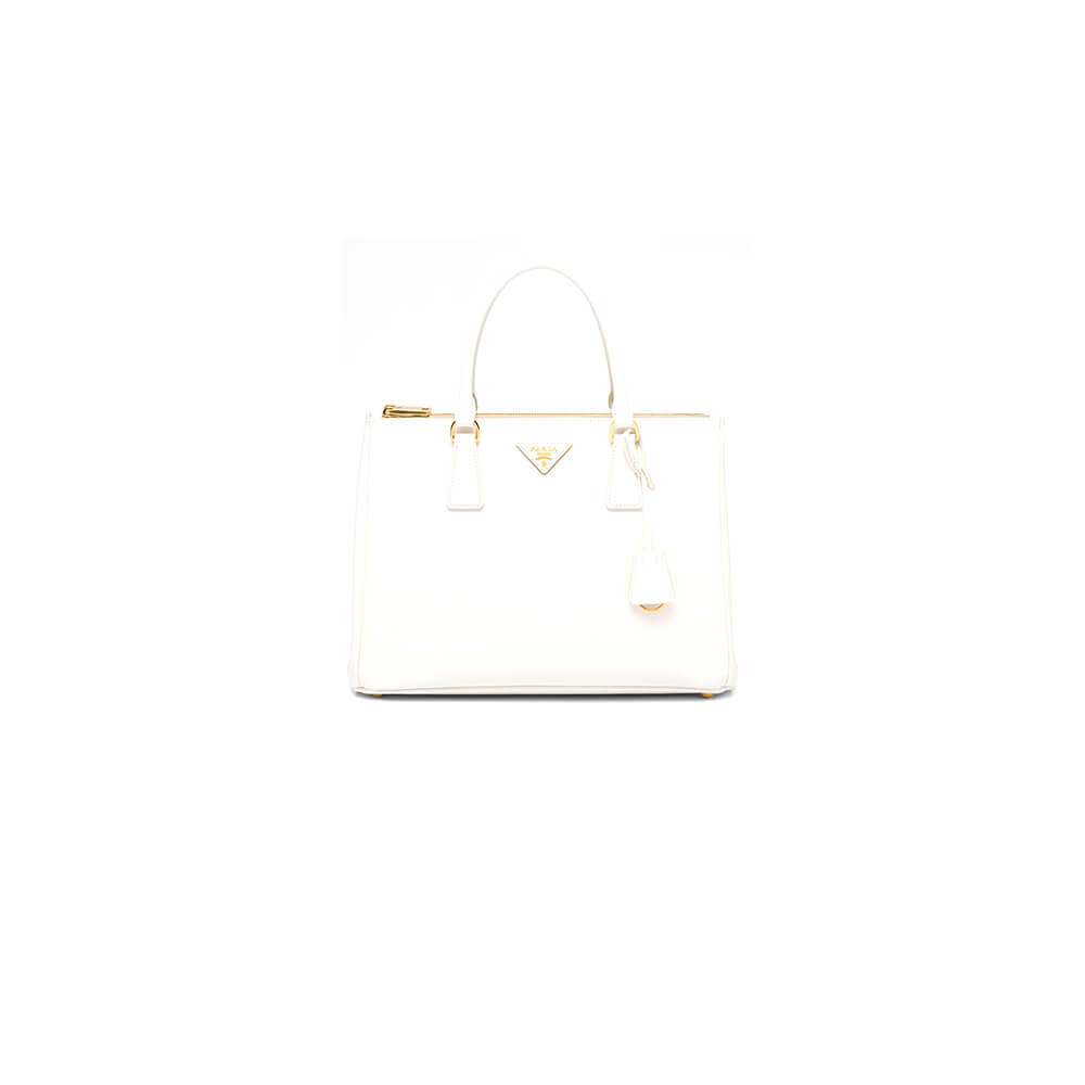 large Pra*a galleria saffiano leather bag